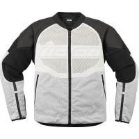 Кожено яке ICON Overlord3™ CE Leather WHITE