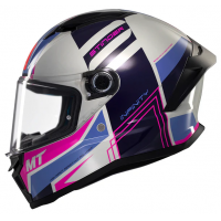Каска MT STINGER 2 TRON C8 GLOSS PINK
