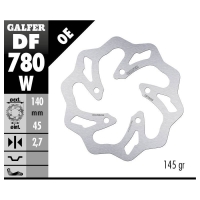 Заден спирачен диск Galfer WAVE FIXED  DISC WAVE FIXED 140x2,7mm DF780W