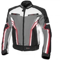 Текстилно мото яке ADRENALINE SOLA 2.0 BLACK/GREY/RED