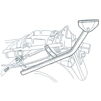 Монтажен комплект за куфари SHAD TOP MASTER SUZUKI GSX750/600 F 98