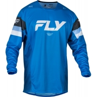 Детска мотокрос блуза FLY RACING Kinetic Prix- Bright Blue/Charcoal/White