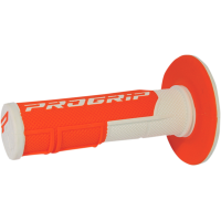 Мотокрос ръкохватки PROGRIP Double Density WHITE / FLUO ORANGE