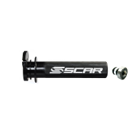 Алуминиева конзола за газ SCAR за GAS GAS/KTM/HUSQVARNA BLACK