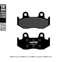 Предни/Задни мото накладки Galfer SEMI METAL FD284G1054