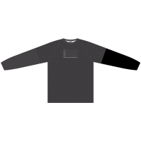 Вело джърси O'NEAL ELEMENT FR PLAIN GRAY/BLACK