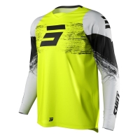 Мотокрос джърси SHOT Burst Neon Yellow