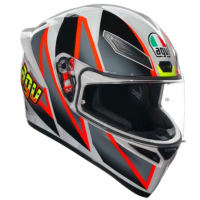 Каска AGV K1 S E2206 - BLIPPER GREY/RED