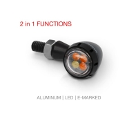 LED мото мигачи BARRACUDA S-LED 2 B-LUX