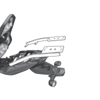 Монтажен комплект за куфари SHAD TOP MASTER YAMAHA XJ 600 09-10