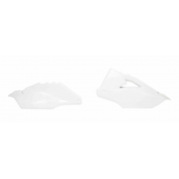 Странични панели RACETECH Side Panels White Kawasaki KXF 250 21/24 / KXF 450 19-23