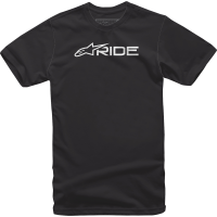 Мото тениска ALPINESTARS TEE RIDE-3.0 BLK/WT