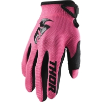Дамски мотокрос ръкавици THOR WOMEN'S SECTOR PINK GLOVE