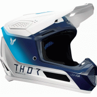 Мотокрос каска THOR FLEET STORM WHITE/NAVY