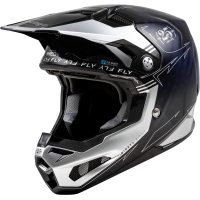 Мотокрос каска FLY RACING Formula Smart Carbon Legacy-Blue/Silver