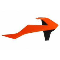 Пластмасови капаци за радиатор RACETECH Radiator Covers Orange/Black KTM SX85 18-20