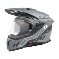 Ендуро каска O'NEAL SIERRA RS ECHO BLACK/GRAY V.26