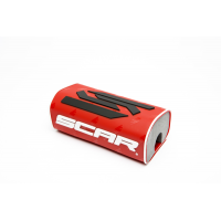 Гъба за кормило SCAR BAR PAD O2 RED