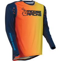 Мотокрос блуза MOOSE RACING AGROID ORANGE/NAVY