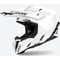 Мотокрос каска AIROH TWIST 3 WHITE GLOSS