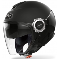 Каска за скутер AIROH HELIOS BLACK GLOSS/MATT