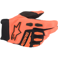 Детски мотокрос ръкавици ALPINESTARS Full Bore ORANGE/BLACK