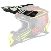 Козирка за детска каска 2SERIES RUSH RED/NEON YELLOW