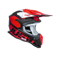 Mотокрос каска Just1 J-18 F Hexa White/Fluo Red/Black