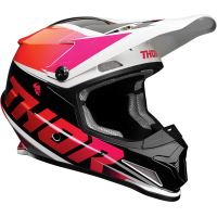 Мотокрос Каска THOR SECTOR FADER Pink/Orange