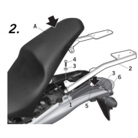 Монтажен комплект за куфари SHAD TOP MASTER HONDA HORNET CB600 F