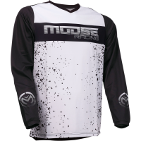 Мотокрос блуза MOOSE RACING QUALIFIER BLACK/WHITE