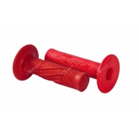 Мотокрос ръкохватки RACETECH Half Waffle Red
