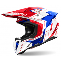 Мотокрос каска AIROH TWIST 3 DIZZY BLUE/RED GLOSS