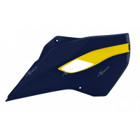 Пластмасови капаци за радиатор RACETECH Radiator Covers OEM Color Blue/Yellow Husqvarna 14-16