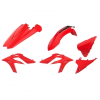 Пластмасов Full Enduro кит Polisport за BETA Xtrainer - 2020-21 Red/White
