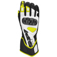 Кожени мото ръкавици SPIDI STR-6 Black/Fluo