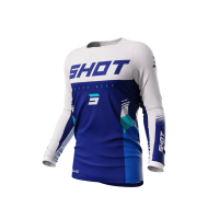 Мотокрос джърси SHOT Contact Tracer Blue