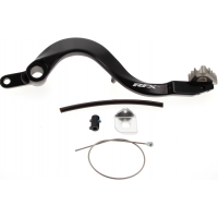 Заден лост за спирачка RFX Pro ST Rear Brake Lever (H/A Black / H/A Titan) - Kawasaki KXF450 06-25