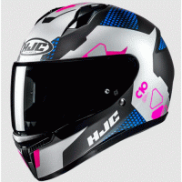 Каска HJC C10 Aspa BLUE/PINK MC28SF