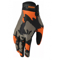 Mотокрос ръкавици THOR LAUNCHMODE HUNTER ORANGE/BLACK