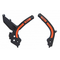 Протектор рама RACETECH Bi-material Frame Guard Black/Orange KTM 19-22