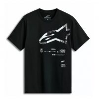 Мото тениска ALPINESTARS CSF GEOGRAFICA BLACK