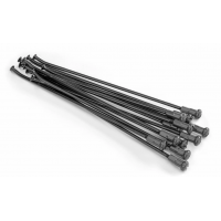 Спици KITE SPOKES 21FR BK /SI NIP 12PC Black/Silver