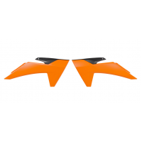 Пластмасови капаци за радиатор RACETECH Radiator Covers (Orange) KTM SX 65 24-25