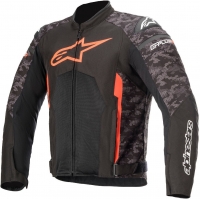 Текстилно мото яке ALPINESTARS T-GP PLUS R V3 AIR BLACK/CAMO/FLUO RED
