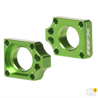 Блок втулка за задна ос RFX Pro Rear Axle Adjuster Blocks - Silver KX 250/450 2025