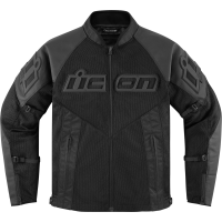 Мото яке ICON MESH AF LEATHER CE BLACK