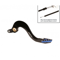 Заден лост за спирачка RFX Pro ST Rear Brake Lever (Hard Anodised Black/Blue) - Yamaha YZF/WRF 450
