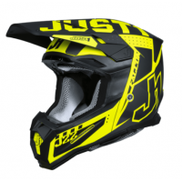 Mотокрос каска Just1 J-22 F Falcon Titanium/Black/Fluo Yellow