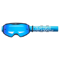 Мотокрос очила O'NEAL B-10 STRIPED BLUE/BLUE - RADIUM BLUE V.26